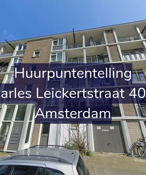 Foto gevel Huurpuntentelling voor Charles Leickertstraat 40-H, Amsterdam
