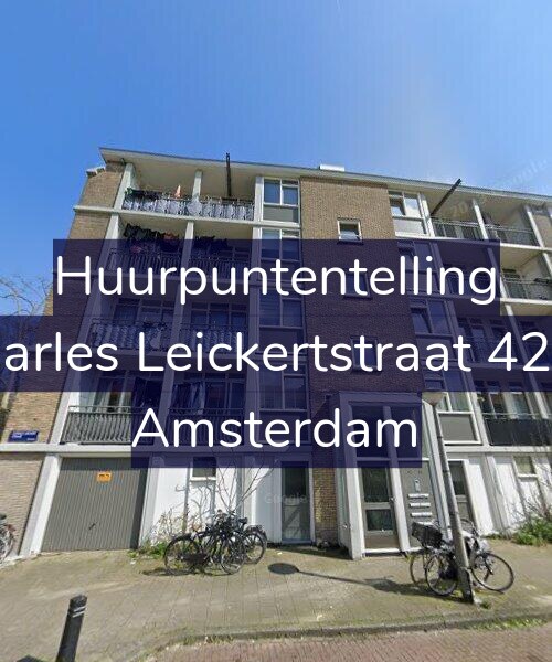 Foto gevel Huurpuntentelling voor Charles Leickertstraat 42-H, Amsterdam