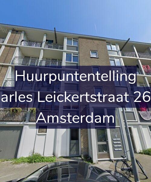 Foto gevel Huurpuntentelling voor Charles Leickertstraat 26-H, Amsterdam