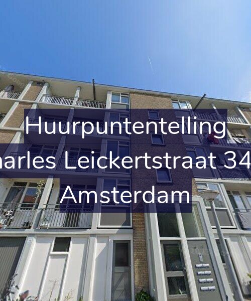 Foto gevel Huurpuntentelling voor Charles Leickertstraat 34-1, Amsterdam