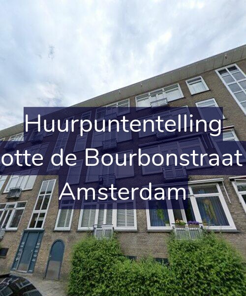 Foto gevel Huurpuntentelling voor Charlotte de Bourbonstraat 39-3, Amsterdam