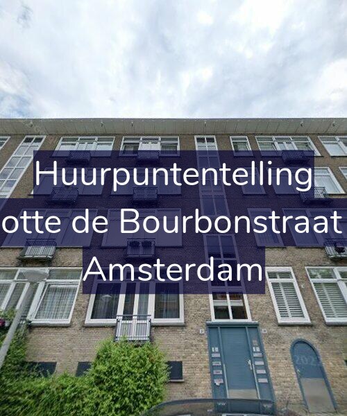 Foto gevel Huurpuntentelling voor Charlotte de Bourbonstraat 37-2, Amsterdam