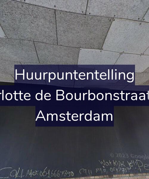 Foto gevel Huurpuntentelling voor Charlotte de Bourbonstraat 3-2, Amsterdam