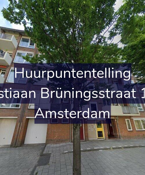 Foto gevel Huurpuntentelling voor Christiaan Brüningsstraat 15-H, Amsterdam