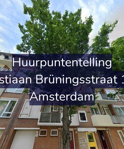 Foto gevel Huurpuntentelling voor Christiaan Brüningsstraat 15-2, Amsterdam