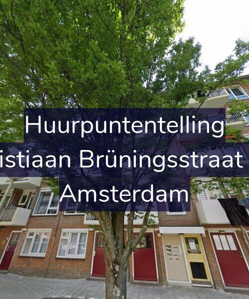 Foto gevel Huurpuntentelling voor Christiaan Brüningsstraat 7-1, Amsterdam