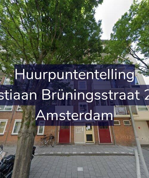 Foto gevel Huurpuntentelling voor Christiaan Brüningsstraat 21-H, Amsterdam