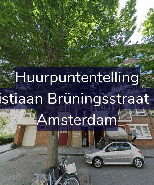 Foto gevel Huurpuntentelling voor Christiaan Brüningsstraat 3-H, Amsterdam