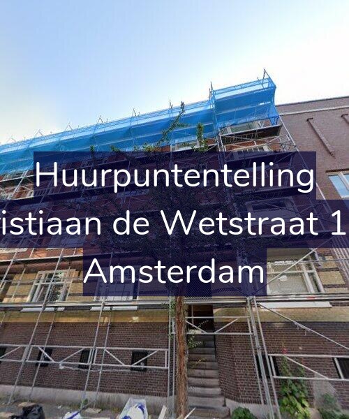 Foto gevel Huurpuntentelling voor Christiaan de Wetstraat 17-3, Amsterdam