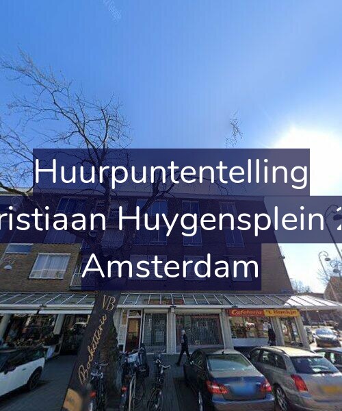 Foto gevel Huurpuntentelling voor Christiaan Huygensplein 2-1, Amsterdam