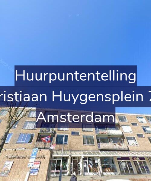 Foto gevel Huurpuntentelling voor Christiaan Huygensplein 7-2, Amsterdam
