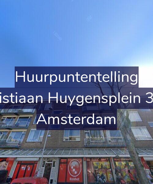 Foto gevel Huurpuntentelling voor Christiaan Huygensplein 30-2, Amsterdam