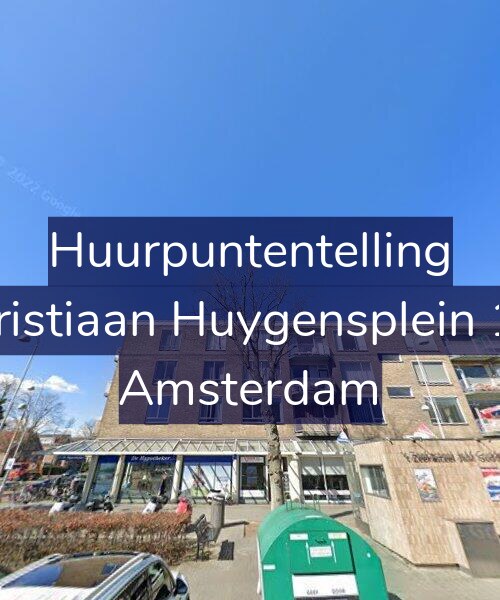 Foto gevel Huurpuntentelling voor Christiaan Huygensplein 1-2, Amsterdam