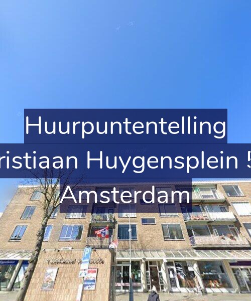 Foto gevel Huurpuntentelling voor Christiaan Huygensplein 5-3, Amsterdam