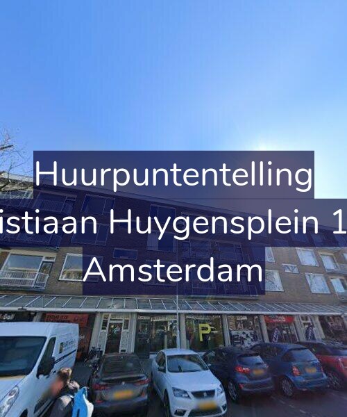 Foto gevel Huurpuntentelling voor Christiaan Huygensplein 14-1, Amsterdam