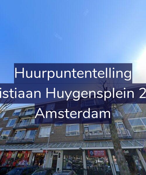 Foto gevel Huurpuntentelling voor Christiaan Huygensplein 22-3, Amsterdam
