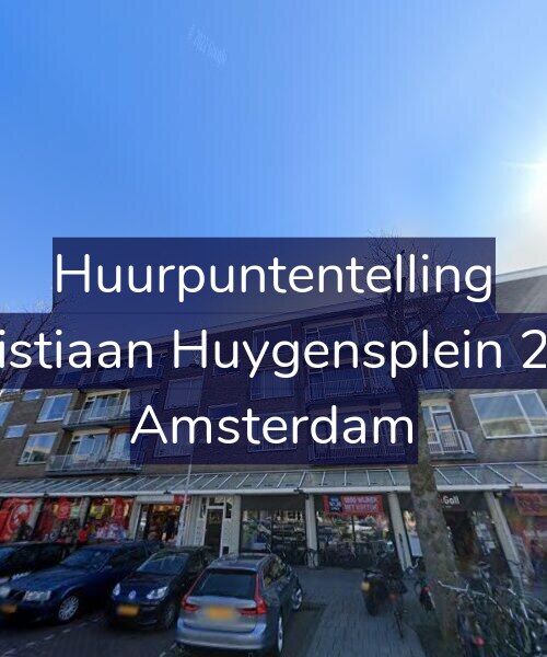 Foto gevel Huurpuntentelling voor Christiaan Huygensplein 22-1, Amsterdam