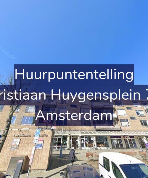 Foto gevel Huurpuntentelling voor Christiaan Huygensplein 7-1, Amsterdam
