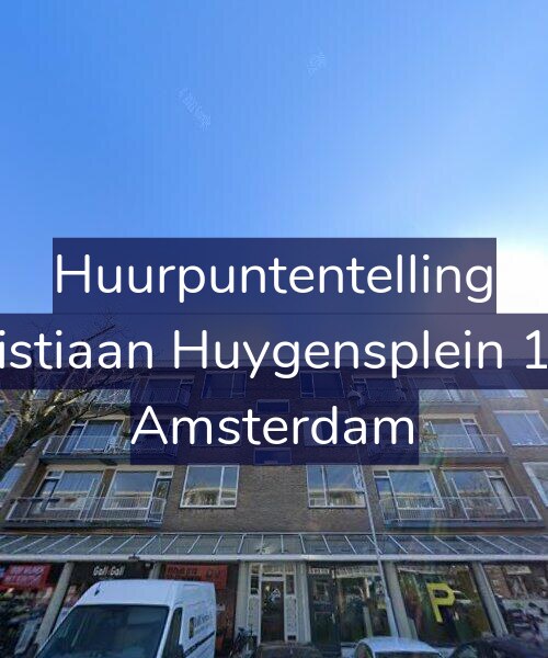 Foto gevel Huurpuntentelling voor Christiaan Huygensplein 16-3, Amsterdam