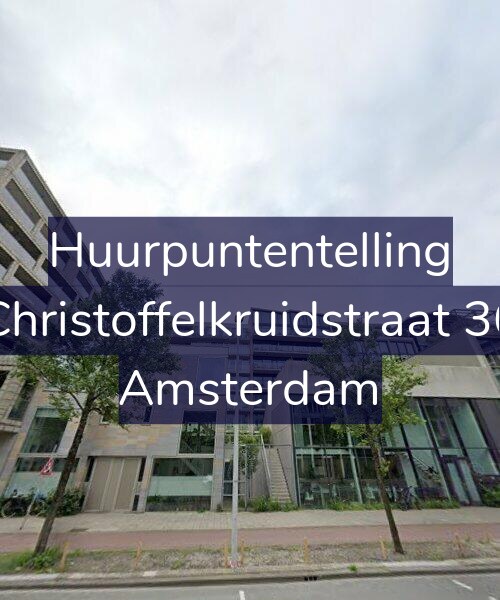 Foto gevel Huurpuntentelling voor Christoffelkruidstraat 36, Amsterdam