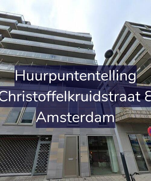 Foto gevel Huurpuntentelling voor Christoffelkruidstraat 8, Amsterdam
