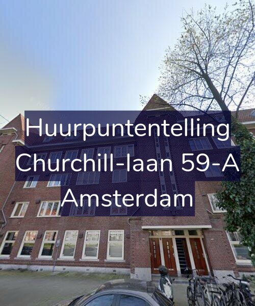 Foto gevel Huurpuntentelling voor Churchill-laan 59-A, Amsterdam