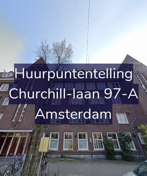 Foto gevel Huurpuntentelling voor Churchill-laan 97-A, Amsterdam