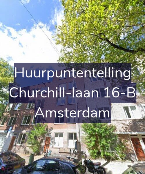Foto gevel Huurpuntentelling voor Churchill-laan 16-B, Amsterdam