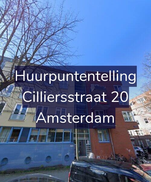 Foto gevel Huurpuntentelling voor Cilliersstraat 20, Amsterdam