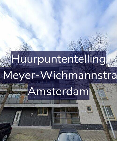 Foto gevel Huurpuntentelling voor Clara Meyer-Wichmannstraat 34, Amsterdam