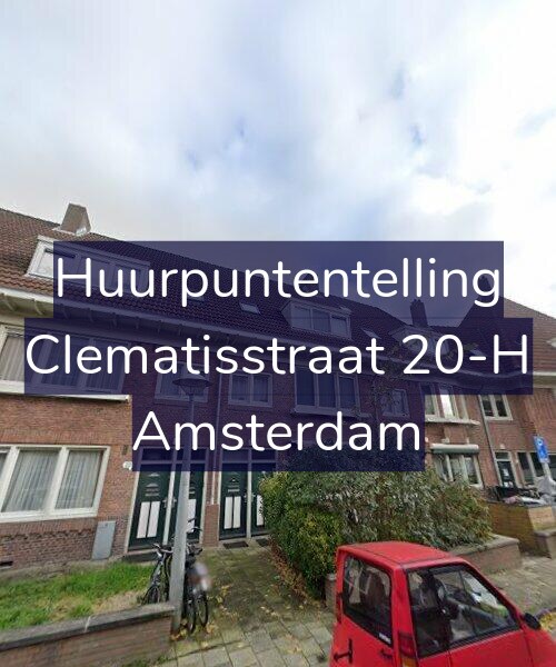 Foto gevel Huurpuntentelling voor Clematisstraat 20-H, Amsterdam