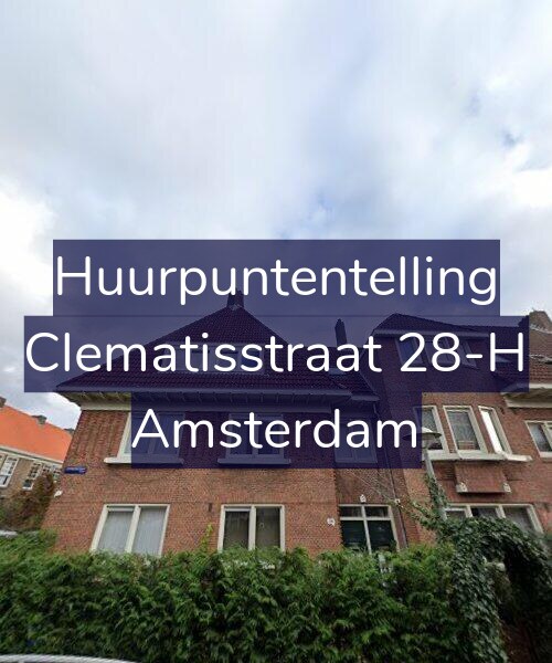 Foto gevel Huurpuntentelling voor Clematisstraat 28-H, Amsterdam
