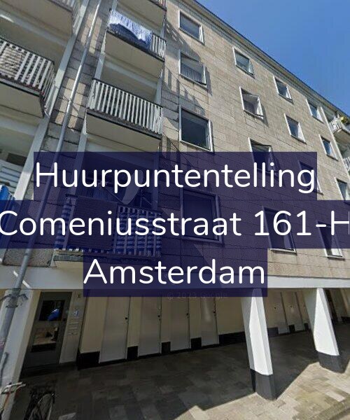 Foto gevel Huurpuntentelling voor Comeniusstraat 161-H, Amsterdam