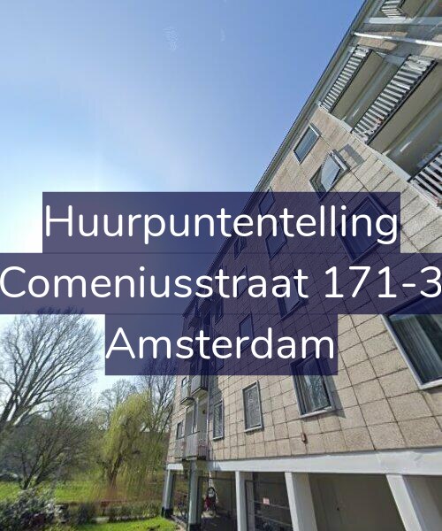 Foto gevel Huurpuntentelling voor Comeniusstraat 171-3, Amsterdam