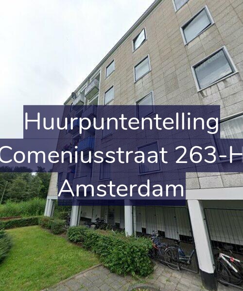 Foto gevel Huurpuntentelling voor Comeniusstraat 263-H, Amsterdam