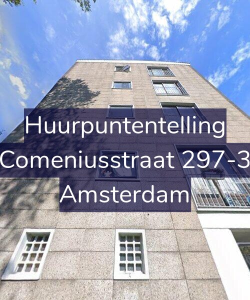 Foto gevel Huurpuntentelling voor Comeniusstraat 297-3, Amsterdam