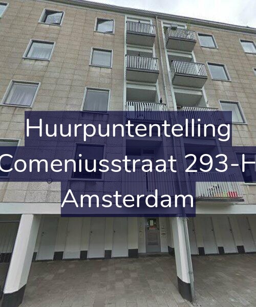 Foto gevel Huurpuntentelling voor Comeniusstraat 293-H, Amsterdam