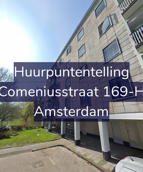 Foto gevel Huurpuntentelling voor Comeniusstraat 169-H, Amsterdam