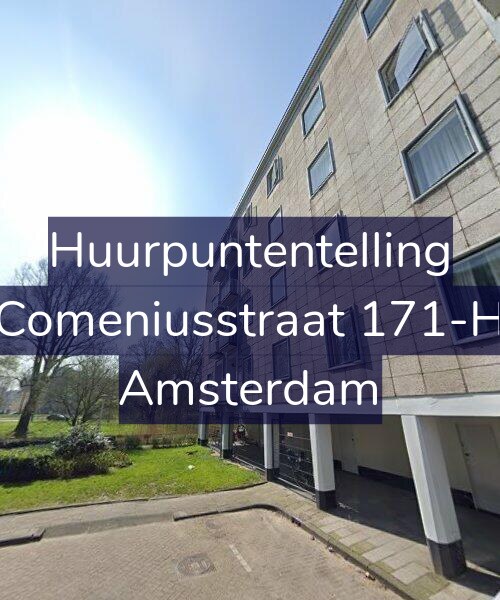Foto gevel Huurpuntentelling voor Comeniusstraat 171-H, Amsterdam