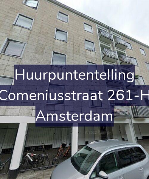 Foto gevel Huurpuntentelling voor Comeniusstraat 261-H, Amsterdam