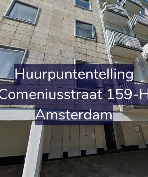 Foto gevel Huurpuntentelling voor Comeniusstraat 159-H, Amsterdam