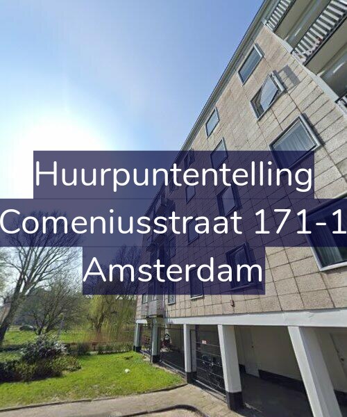 Foto gevel Huurpuntentelling voor Comeniusstraat 171-1, Amsterdam