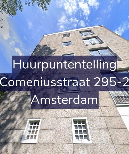 Foto gevel Huurpuntentelling voor Comeniusstraat 295-2, Amsterdam