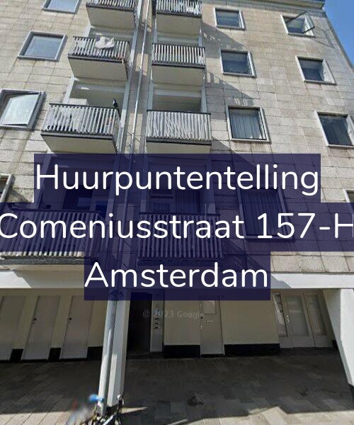 Foto gevel Huurpuntentelling voor Comeniusstraat 157-H, Amsterdam