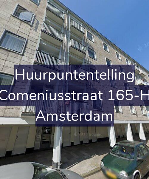 Foto gevel Huurpuntentelling voor Comeniusstraat 165-H, Amsterdam