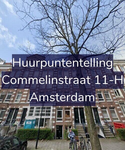Foto gevel Huurpuntentelling voor Commelinstraat 11-H, Amsterdam
