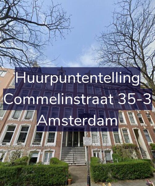 Foto gevel Huurpuntentelling voor Commelinstraat 35-3, Amsterdam