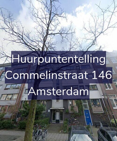Foto gevel Huurpuntentelling voor Commelinstraat 146, Amsterdam