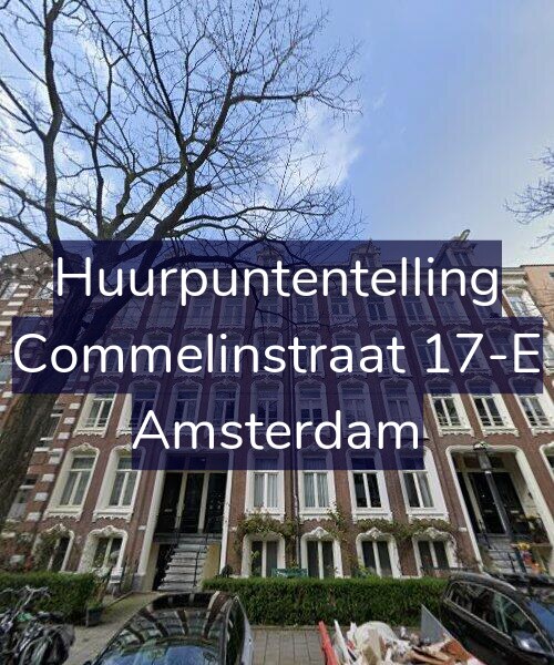Foto gevel Huurpuntentelling voor Commelinstraat 17-E, Amsterdam