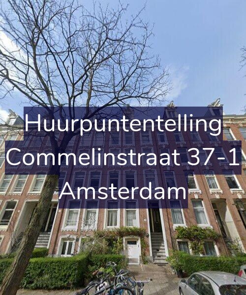 Foto gevel Huurpuntentelling voor Commelinstraat 37-1, Amsterdam